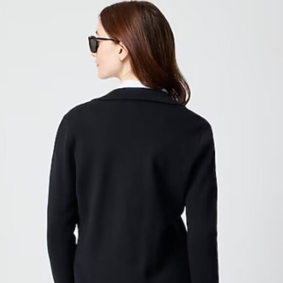 J.Crew Factory “Schoolboy Sweater Blazer” – Heather Acorn • Size Large • Excelle - Picture 2 of 4